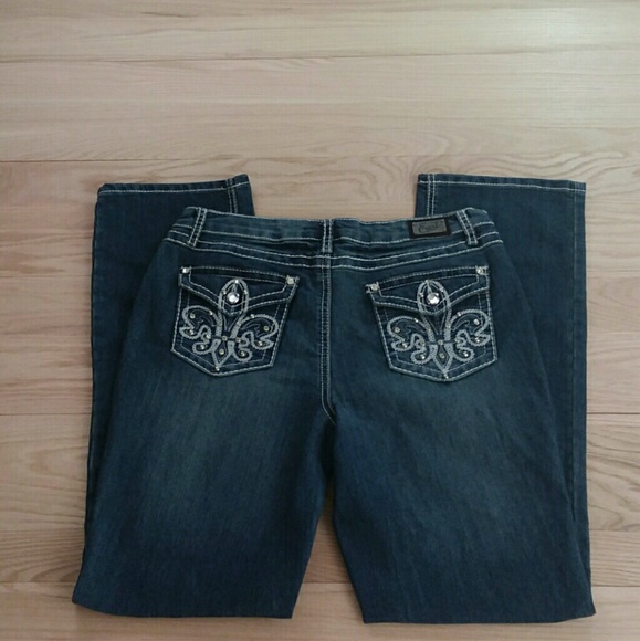 Earl Jeans Size 8 Bling Pockets - Picture 4 of 4